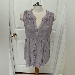 Knox Rose Light Purple Sleeveless Top